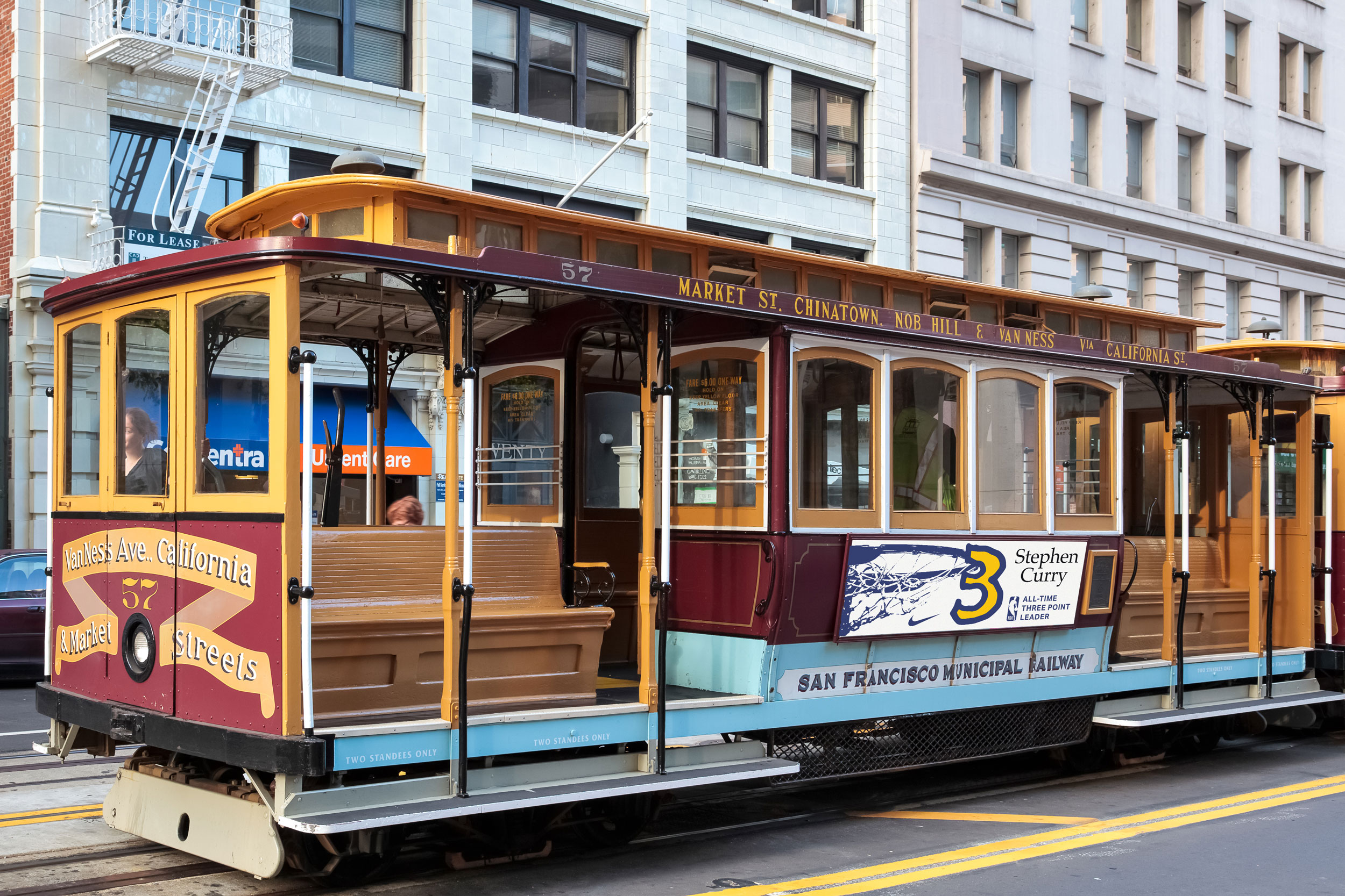 5. Stephen Curry Cable Car